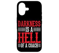 Custodia per iPhone 17 Darkness Is A Hell Of A Coach Mentalità motivazionale -