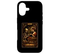 Custodia per iPhone 17 Darkness Skeleton Nail Boss The Nail Techs Life Tarocchi Carta