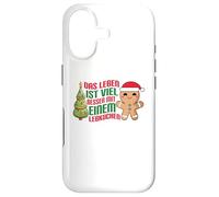 Custodia per iPhone 17 Das Leben Ist Viel Besser Mit Einem Lebkuchen Omino Natale