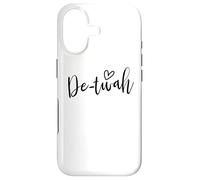 Custodia per iPhone 17 De-Twah My Home Love Detroit Detroit - Scarpe da donna