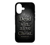Custodia per iPhone 17 Dead to Sin, Alive to Christ - Romans 6:11 Christian Faith