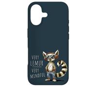 Custodia per iPhone 17 Demure? Very Lemur, Very Mindful! Trend Meme Fun