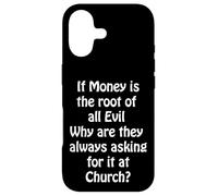 Custodia per iPhone 17 Denaro Radice di tutto il Male, Chiedendolo in Chiesa?