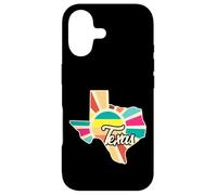 Custodia per iPhone 17 Design Colorato Retro del Texas per Amanti
