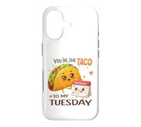 Custodia per iPhone 17 Design con scritta "You're the Taco To My Tuesday"