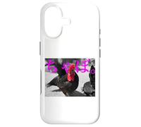 Custodia per iPhone 17 Design Elegante con Gallo Nano Giapponese Chabo