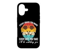 Custodia per iPhone 17 Design retrò con cane - ogni morso che prendi, io sarò guardando te.