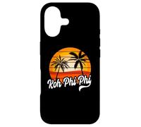 Custodia per iPhone 17 Design vintage da viaggio con palme e tramonto Koh Phi Phi