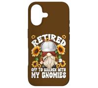 Custodia per iPhone 17 Detective Retirement Gnome Crime Scene Investigator Retired