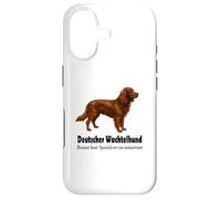 Custodia per iPhone 17 Deutscher Wachtelhund Dog Bold Humor e Spaniel Sass