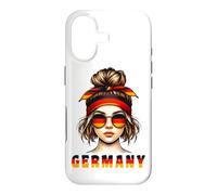 Custodia per iPhone 17 Deutschland Damen Frau Deutsch Deutsches Mädchen Damen Ragazza