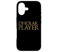 Custodia per iPhone 17 Dholak Player - Strumento ritmico oscuro musicista Dholak