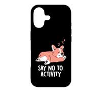Custodia per iPhone 17 Dì no all'attività Carino che dorme pigro Corgi EduEly