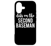 Custodia per iPhone 17 Dibs On The Second Baseman Funny Second Baseman's Wife