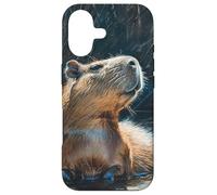 Custodia per iPhone 17 Dibujo Capibara Ilustración de roedor
