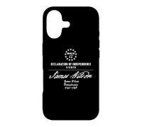 Custodia per iPhone 17 Dichiarazione di indipendenza della firma di James Wilson