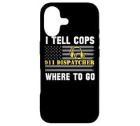 Custodia per iPhone 17 Dico ai poliziotti dove andare 911 Dispatcher
