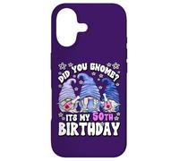 Custodia per iPhone 17 Did You Gnome Its My Birthday For Women 50th Birthday Gnomes