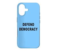 Custodia per iPhone 17 DIFENDI DEMOCRAZIA MESSAGGIO IN GRASSO