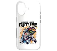 Custodia per iPhone 17 Dino Astronaut Ancient Rex Future Fusion Art Space Explorer