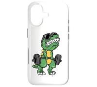 Custodia per iPhone 17 Dinosauro T-Rex Short Arms Funny Weightlifting Dino T Rex