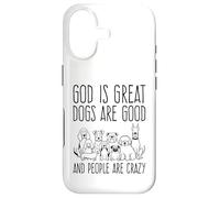 Custodia per iPhone 17 Dio è grande, i cani sono bravi e le persone sono pazze amanti dei cani