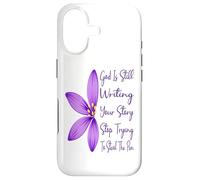 Custodia per iPhone 17 Dio sta ancora scrivendo la tua storia Smettila di cercare di rubare la penna