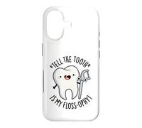 Custodia per iPhone 17 Dire il dente è il mio filo interdentale divertente gioco di parole