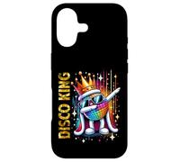 Custodia per iPhone 17 Disco King Vintage 70s 80s Dance Parties Disco Ball Dabbing