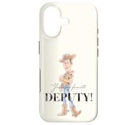 Custodia per iPhone 17 Disney 100 e Pixar's Toy Story Woody My Favorite Deputy