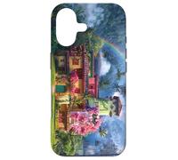 Custodia per iPhone 17 Disney Encanto Casa Madrigal Paesaggio