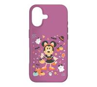 Custodia per iPhone 17 Disney Halloween Minnie Mouse Cute Cat Costume Collage