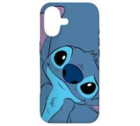 Custodia per iPhone 17 Disney Lilo and Stitch Cute Stitch Face Slate Gray