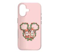 Custodia per iPhone 17 Disney Mickey & Minnie Cute Christmas Gingerbread Cookies