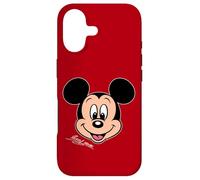 Custodia per iPhone 17 Disney Mickey Mouse Big Face Forward Character Trip Matching