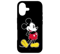 Custodia per iPhone 17 Disney Mickey Mouse Classic Pose Nero