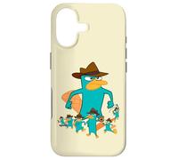 Custodia per iPhone 17 Disney Phineas and Ferb Perry the Platypus Agent P Poses