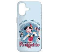 Custodia per iPhone 17 Disney Pinocchio For The Happiest Time In Your Life Retro