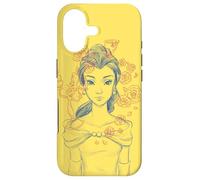 Custodia per iPhone 17 Disney Princess Belle Vintage Giallo
