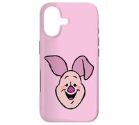 Custodia per iPhone 17 Disney Winnie the Pooh Piglet Happy Big Face Costume