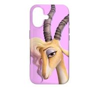 Custodia per iPhone 17 Disney Zootopia 2 Gazelle Pop Star Big Face Purple-Pink