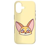 Custodia per iPhone 17 Disney Zootropolis Finnick the Fox Cute Big Face Costume