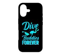Custodia per iPhone 17 Dive Buddies Forever Funny Scuba Dives Diver Diving