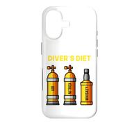 Custodia per iPhone 17 Divers Dieta Divertente Immersioni Immersioni Nitrox Air Dieta Umorismo Uomini