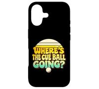 Custodia per iPhone 17 Divertente biliardo Snooker Break Where's The Cue Ball