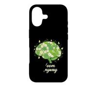 Custodia per iPhone 17 Divertente Bloom Comunque Cervello Floreale Detto Sarcastico