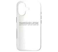 Custodia per iPhone 17 Divertente classico latino proverbio - Antica citazione di Roma