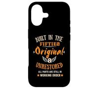 Custodia per iPhone 17 Divertente costruito negli anni Cinquanta originale non restaurato 70 ° B-day