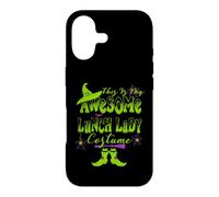 Custodia per iPhone 17 Divertente costume da donna con scritta "This is my awesome lunch lady"