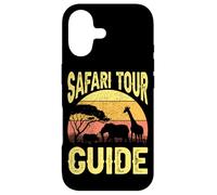 Custodia per iPhone 17 Divertente costume da guida turistica di safari - Animali